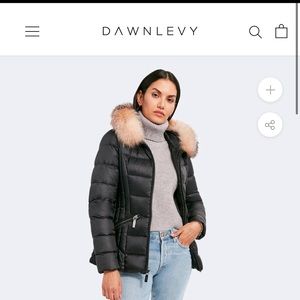 Dawn Levy Down Puffer- like new